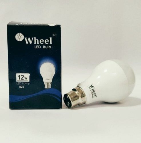 Shock Proof Less Power Consumption Wheel Round Aluminium LED Bulb (12 Watt)