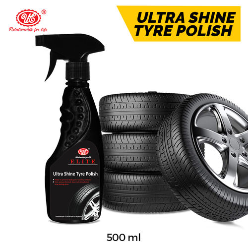 Liquid Spray Ue Elite Ultra Shine Tyre Polish - 500Ml