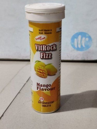 Vitrock Fizz Composition Mango Flavor Multivitamins Multi Minerals Tablets