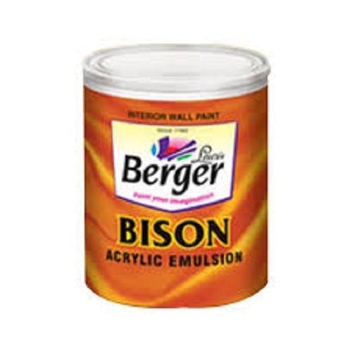 घरों और इमारतों के आंतरिक या बाहरी उपयोग के लिए मौसम प्रतिरोध बर्जर ऐक्रेलिक इमल्शन पेंट