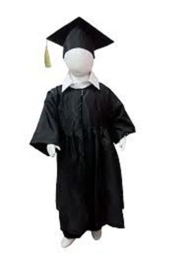 100 % Cotton Full Sleeves Graduate Scholar Dress Costume Round Neck For Kids  Bust Size: 20 Inch (In)