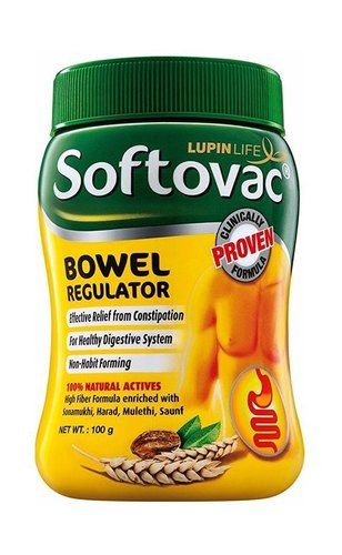 100 Natural Softovac Bowel Regulator Powder For Healthy Digestive System Pack Of 100g