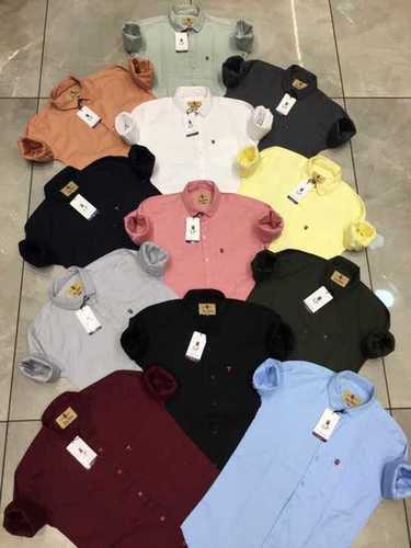 40S Twill Plain Shirt With Long Sleeve, Available In Various Color, (M & L Or M, L & Xl) Age Group: Adult
