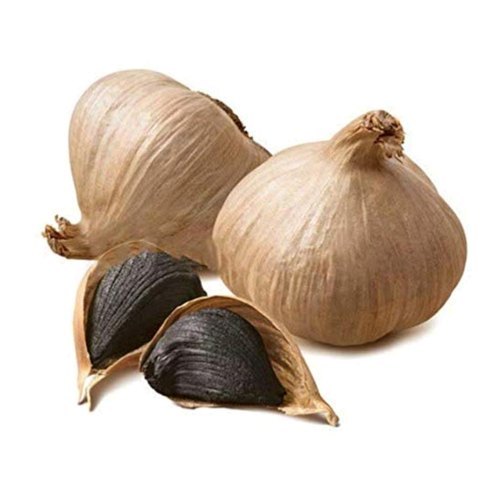 Black Colour Fresh Garlic With 6 Months Shelf Life And Rich In Health Benefits Grade: A