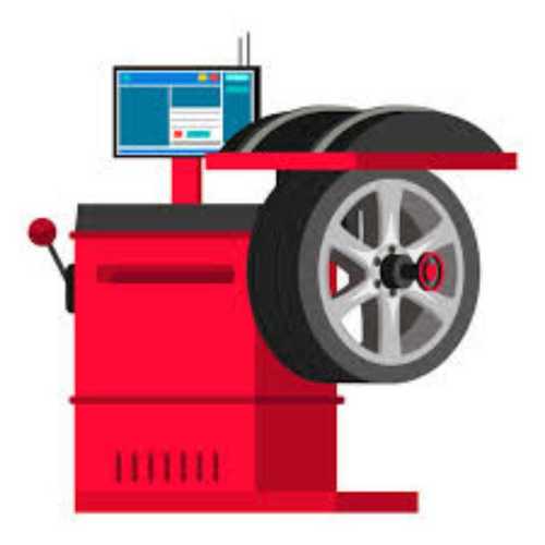 Computerized Auto Wheel Balancing Machine For Garage And Service Station