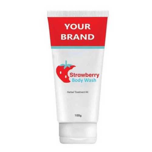 Herbal Treatments Strawberry Body Wash For All Skin Type, Size - 100 Ml