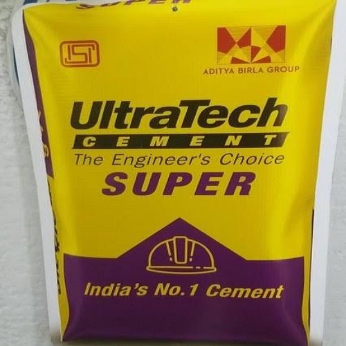 Grey Higher Strength Ultra Tech Cement For Filling Cracks And Tiles Gaps 