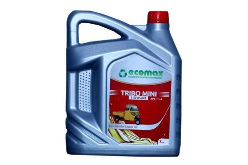 Golden Low Sludge Ecomax Auto Tribo Mini Three Wheeler Synthetic Engine Oil