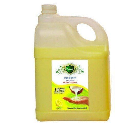 Made With Natural Ingredients Gentle And Soft Hand Wash 5 Litre Lemon Liquid Soap Oil