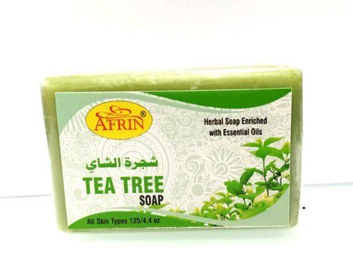 Green Moisturising And Nourishes Tea Tree Bathing Soap For Glowing Skin