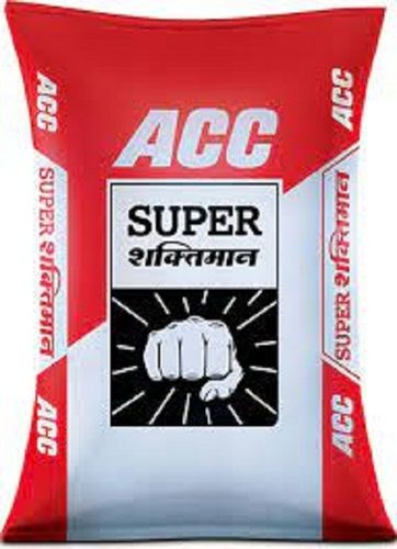 Natural And Extra Rapid Hardening Acc Super Shaktimaan Cement, 50 Kg For Construction Special Performance Cement