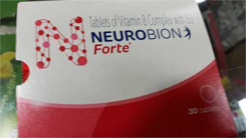 Neurobion Forte Tablets Of Vitamins B Complex With B12, Pack Of 30 Tablets Efficacy: Promote Nutrition