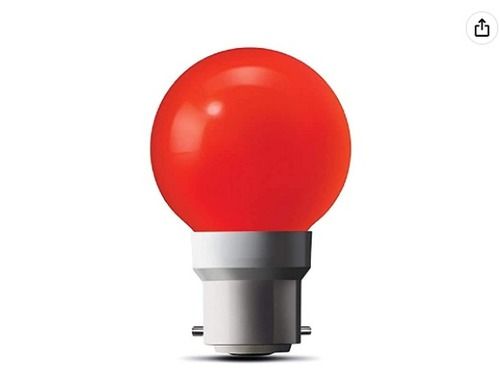 Red Color 0.5 Watt, Round Led Night Bulb With 50 Lumen & 220V Application: For  Lighting