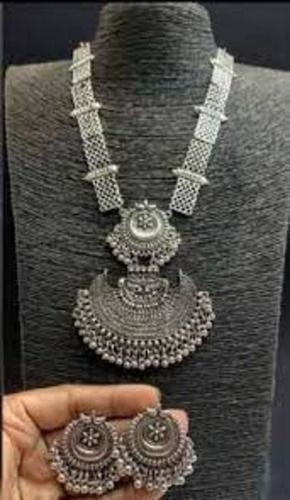 Antique Silver Necklace / Silver necklace for women / Designer Silver  jewellery at Rs 71 | Silver Necklace in Jaipur | ID: 27551446888