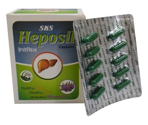 Sks Heposil Ayurvedic Liver Capsules Age Group: For Adults