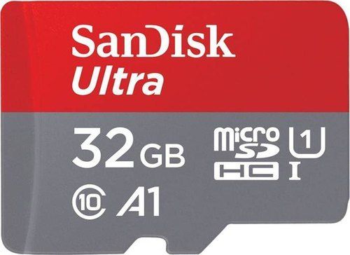 Sleek Design And Easy-To-Use Interface Ultra 32 Gb Sandisk Memory Card Body Material: Plastic