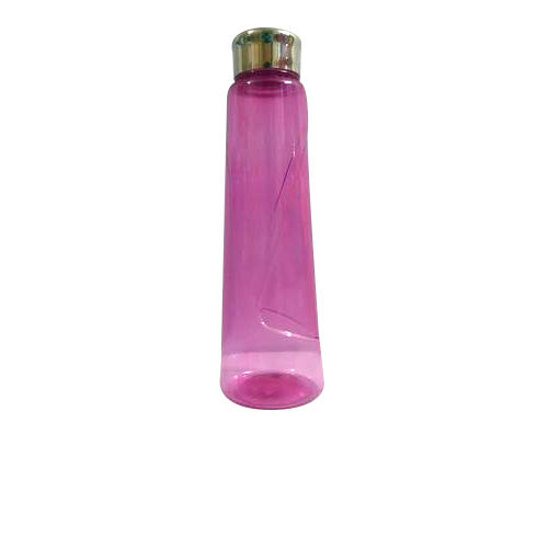 Sturdy Construction And Long Lasting Hard Pink Colour Plastic Water Bottle