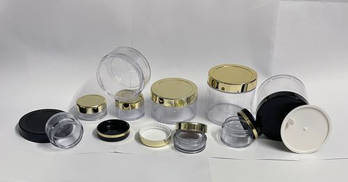 Transparent Acrylic Jars For Cosmetic Creams Sealing Type: Screw Cap