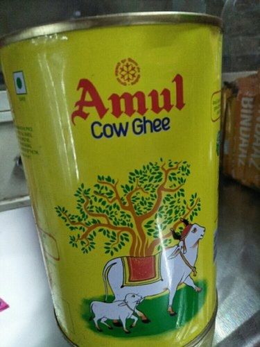 Yummy Plain Yellow Colour Amul Cow Ghee With 5 Days Shelf Life And Rich In Vitamins, Fats