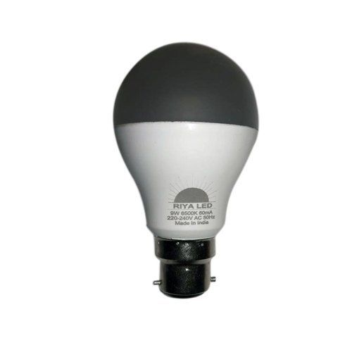 100 Percent High Quality Riya Aluminum, Plastic 9W Rechargeable Led Bulb Body Material: Aluminum