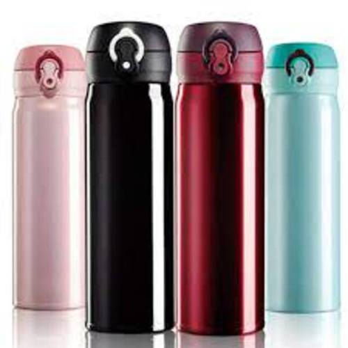 1000 Ml थर्मो हॉट एंड कोल्ड स्टील फिनिश फ्लास्क हैंडल क्षमता के साथ: 10/15 से 60/90 T/Hr