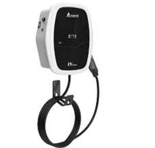 Ac Charging Station Eu Standard Charger, Plug With Power Cable And Fast Wall Box