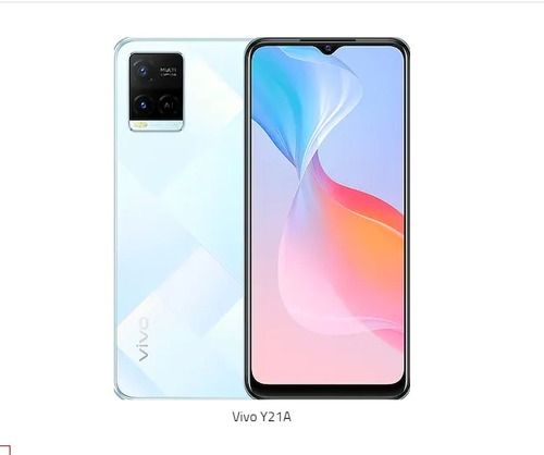 डायमंड ग्लो कलर Vivo Y21A एंड्रॉइड मोबाइल फोन 4Gb रैम, 5000Mah बैटरी के साथ 64Gb स्टोरेज एंड्रॉइड वर्जन: 11