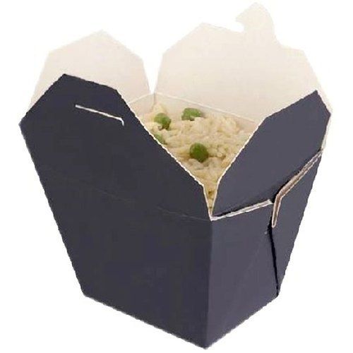 Easy To Clean And Eco Friendly Blue Color Cardboard Plain Food Packaging Box