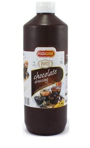 Food Coast 100% Vegetarian Chocolate Syrup For Toppings On Desserts & Cakes Etc
