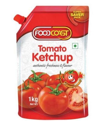 Food Coast Tomato Ketchup, 1 Kg Pack With Authentic Freshness And Flavor Shelf Life: 6 Months