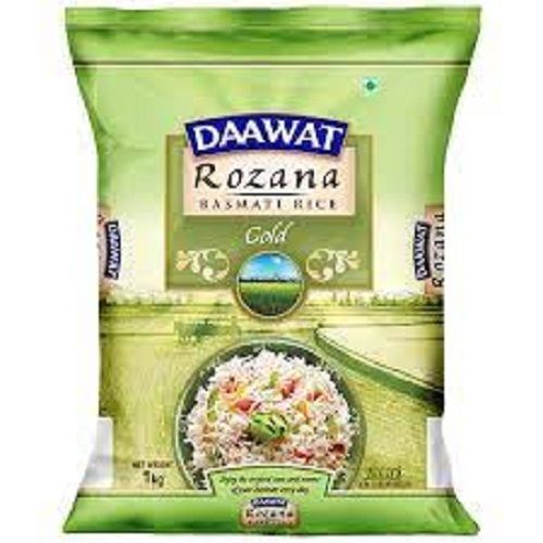 Free From Impurities Easy To Digest Daawat Rozana Gold Basmati Rice (5 Kg Packet)