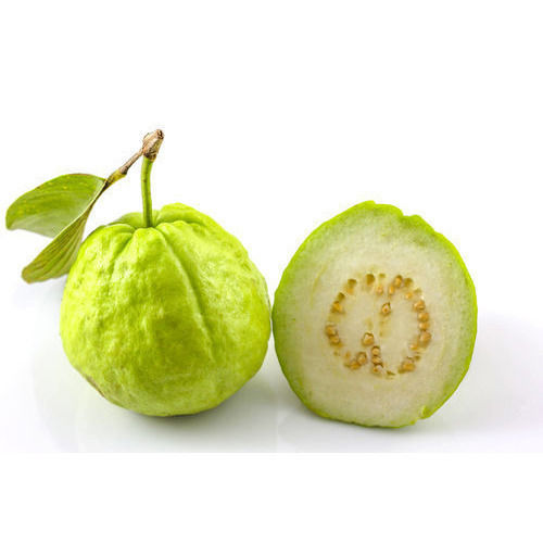 Green Colour Fresh Guava With 3 Days Shelf Life And Rich In Health Benefits, Vitamin C 