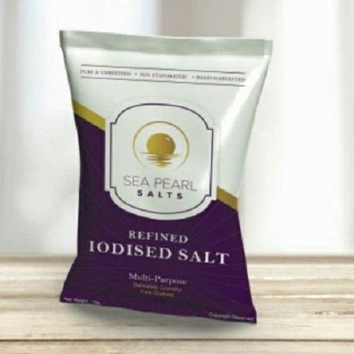 Hygienically Packed Low Sodium Iodised White Sea Pearl Refined Salt With No Preservatives 
