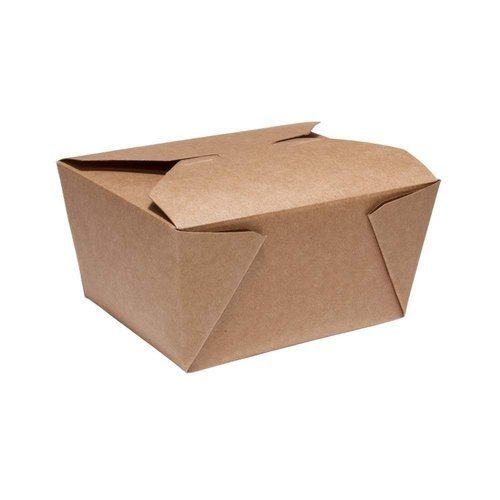  लाइट वेट और हाई डिज़ाइन प्रीमियम ब्राउन कलर पेपर फूड पैकेजिंग बॉक्स 