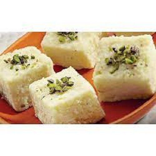 Mouth Watering Taste Smooth Texture 100% Pure And Tasty Milk Khoya Barfi Carbohydrate: 25.5 Percentage ( % )