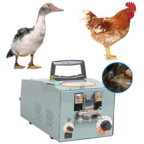 Single Phase Electric 240 V Poultry Farm Automatic Chicken Debeaking Machine