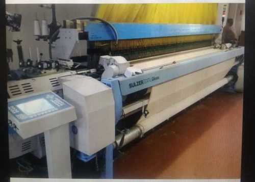 White Textile Rapier Weaving Loom For Textile Industry, Frequency 50-60 Hz