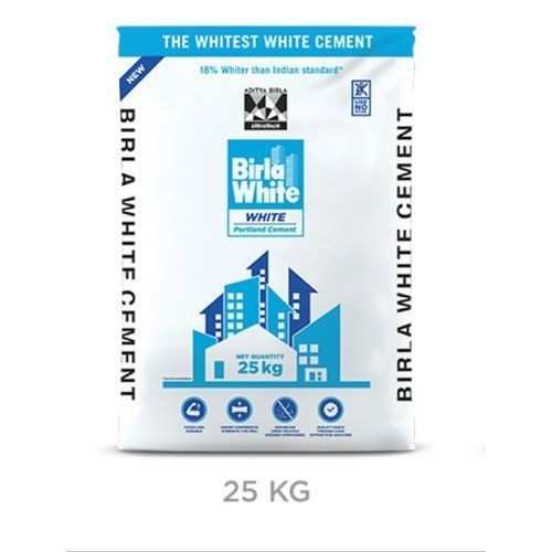 Acid Resistant And Water Resistant Uv Resistant Birla White Cement, 25 Kg Common Cement