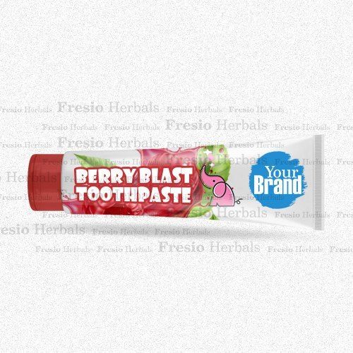 Anti Cavity And Basic Cleaning, 100 G Herbal Berry Blast Toothpaste For Teeth Cleaning Dry Area