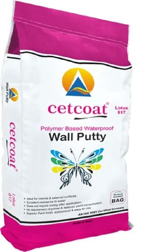 Highly Durable And Long Lasting Polymer Based White Cement Waterproof Wall Putty Cas No: : 67-64-1