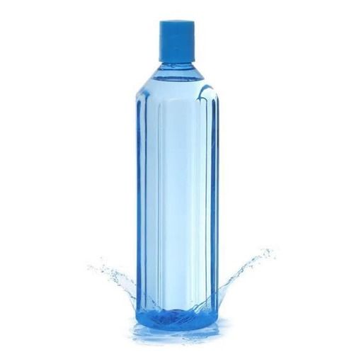 Plastic Bottle For Water Storage, Plain Pattern And Blue Color, Size 1000 Ml