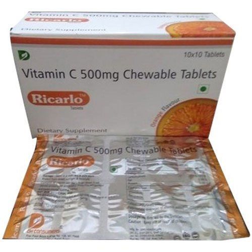 Recarlo Vitamin C 500mg Chewable Tablets