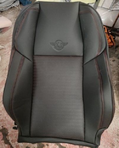 Smooth Texture Tear Resistance Skin Friendly Black Pure Leather Custom Fit Car Seat Covers