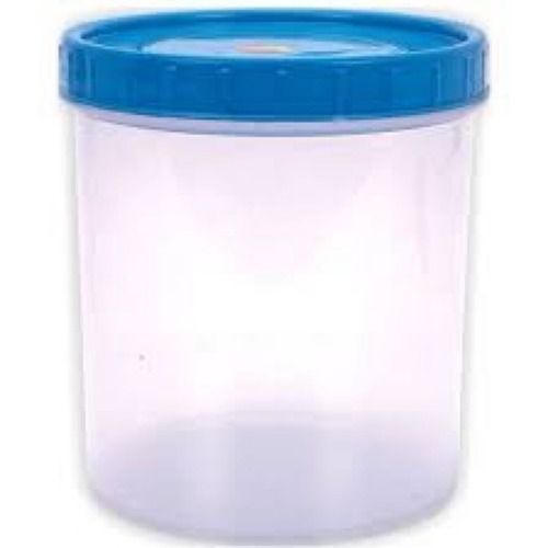 Storage Plastic Container, White Color And Square Shape, Capacity 5 Liter