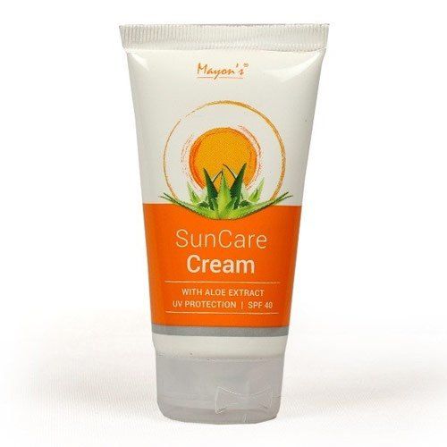 Sun Care Cream With Aloe Extract Uv Protection Spf 40 For Healthy And Glowing Machine