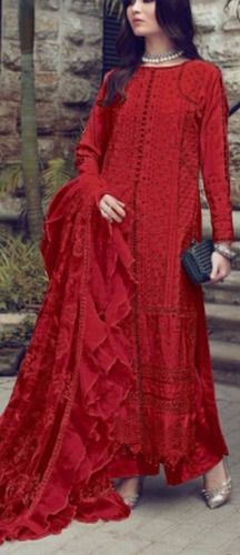 100 Percent Soft Comfortable And Breathable Mehroon Fancy Ladies Kurtis Bust Size: 34 Inch (In)