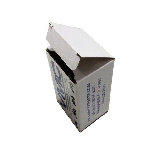 8x4x2 Inches White Color Triple Wall 7 Ply Custom Printed Corrugated Box