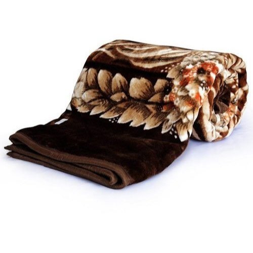 Double Mink Printed Blanket For Double Bed