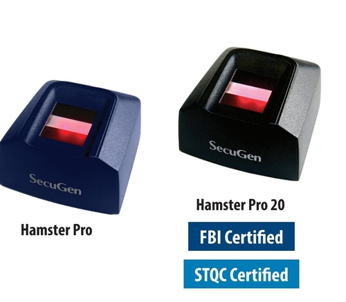 I and STQC Certified Ultra Compact Secugen HU20 Fingerprint Reader