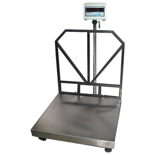 Industrial Platform Scale with Bright Red LED Display and RS-232 Interface
